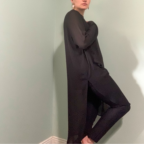 GRACE HILL semi sheer tunic top - Picture 6 of 12